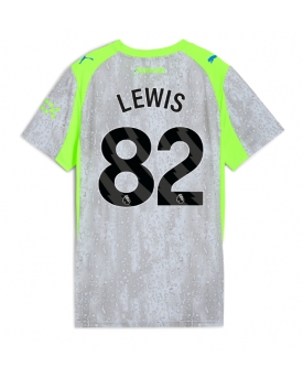 Billige Fotballdrakt Manchester City Rico Lewis #82 Replika Tredjedrakt Dame 2025-26 Kortermet Billige Fotballdrakt Manchester City Rico Lewis #82 Replika Tredjedrakt Dame 2025-26 Kortermet